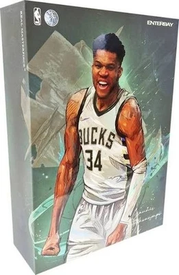 Figura Enterbay GIANNIS ANTETOKOUNMPO 1/6 COLECCIÓN OBRA MAESTRA REAL VENDEDOR DE EE. UU. Foto 1 de 4