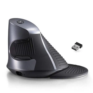 Wireless Ergonomic Mouse, 2.4G Rechargeable Vertical Mouse with USB Receiver,... - Picture 1 of 9