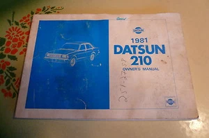1980 Datsun 210 Owner's Manual Vintage - Glove Box - Picture 1 of 2