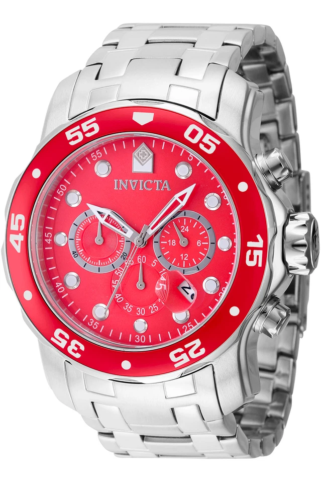 Invicta - Uhr 40192 für Mann Rot aus Edelstahl - Bild 1 von 1