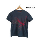 PRADA T-Shirt Monkey Black Color Shirt Sleeve Size S Made In Italy