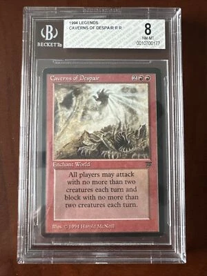 Caverns of Despair X (1) Legends BGS 8 Excellent/Near Mint R136 4RCards - Image 1 of 2