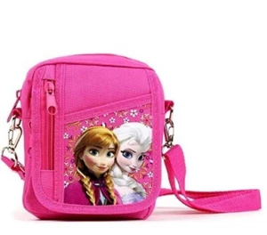 Frozen Detachable Lanyard Messenger Camera Pouch Shoulder Bag (PINK) - Picture 1 of 11