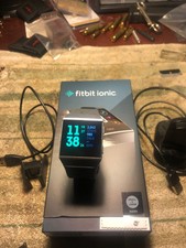 Fitbit Ionic Bluetooth Activity Tracker - Charcoal/Smoke Grey, One Size...