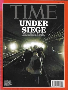 Time VOL.187 No 12 04/04/2016 Isis Attack IN Brussels/Refugees/Immunotherapy - Picture 1 of 1