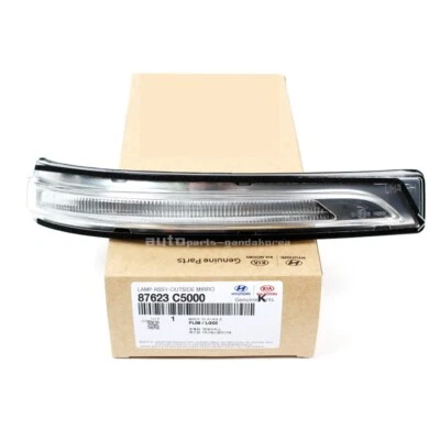 Lámpara de señal de giro de espejo exterior genuina 87623C5000 derecha para KIA SORENTO 2016-20 Foto 1 de 4