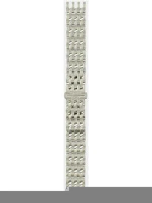 Correa de reloj de acero inoxidable tono plata 16 mm marca Swiss Army unisex 23510  Foto 1 de 4