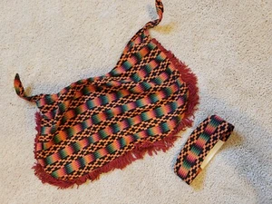American Girl Addy African Dance Skirt And Headband - Picture 1 of 4