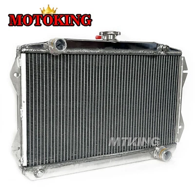 Radiador de aluminio para Sunbeam Alpine Series V 1,7 L I4 1965-1968 1966 1967 MT Foto 1 de 4