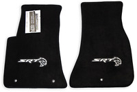 Dodge Challenger Floor Mats SRT Scat Pack Mopar Licensed Logos 2PC 