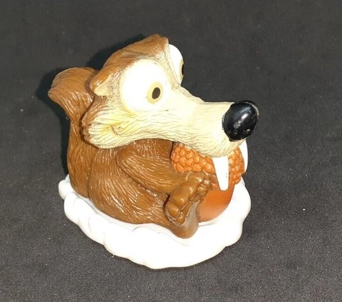 2005 Roller Slider Kellogg's Cereal Box Toy Ice Age 2 The Meltdown Scrat Cover