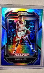 2022 2022-23 Panini Prizm Monopoly Silver Prizm #31 Jalen Green Houston Rockets - Picture 1 of 2