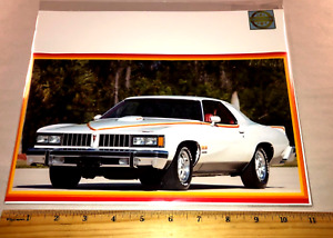 EXTRA LARGE, Giant 1977 PONTIAC CAN AM 6.6 Litre Full Color Photo Sticker