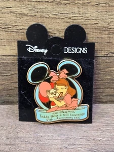 Walt Disney World Teddy Bear & Doll Convention Pin 10th Anniversary 1997 - Picture 1 of 2