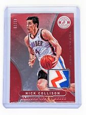 2012-13 Totally Certified Red Jersey Prime #166 Nick Collison /49 OKC Thunder