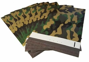 100 9x12 Camo Poly Mailer Plastic Shipping Bag Envelopes Polybag Polymailer - Picture 1 of 3