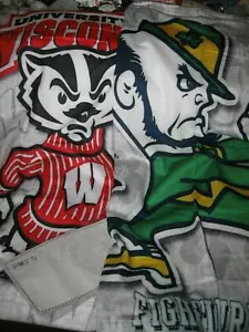 Neck GAITERS adult masks Wisconsin BADGERS or Notre Dame FIGHTING IRISH filters - Picture 1 of 10