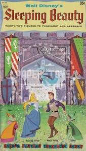 REIMPRESIÓN DE COLECCIÓN - LIBRO PERFORADO DE LA BELLEZA DURMIENTE 1959 - REPRODUCCIÓN - Imagen 1 de 7