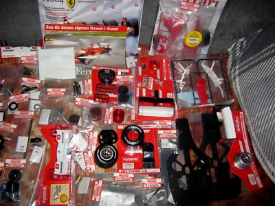  DeAgostini 1:8 Kyosho Ferrari F2004 / über 50 Verpackte Bauteile  alle OVP - Bild 1 von 3