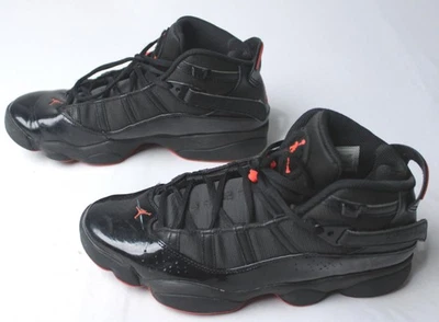 Nike Men's Air Jordan 6 Rings Sneakers CD4 Black Infrared 322992-066 Size US:11 - Image 1 of 4