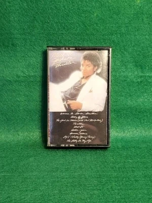 VTG Michael Jackson Thriller Cassette 1982 US Epic QET 38112 Pop Tape READ - Image 1 of 4