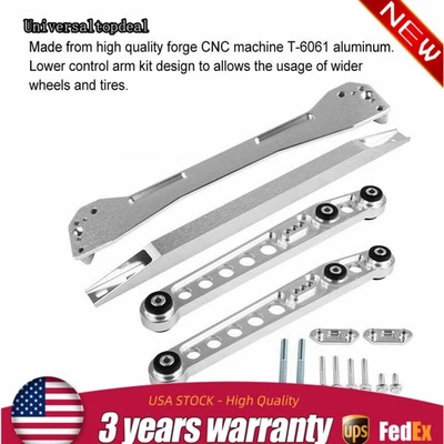 Kit de suspensión de brazo de control trasero + barra de amarre de soporte de subchasis para Honda Civic 1996-2000 Foto 1 de 4