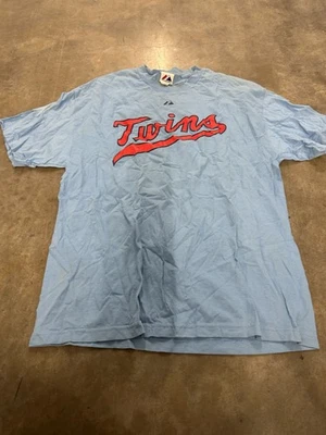 Vtg Majestic Minnesota Twins Rod Carew T Shirt Xl 2009 - Image 1 of 4