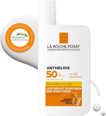 La Roche-Posay Sunscreen Lotion, Ultra-Light Fluid, Water Resistant, Invisible F - Image 1 of 4