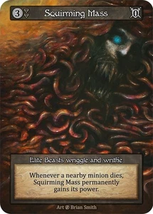 Squirming Mass 2x Beta SCR Sorcery Contested Realm Elite MINT earth minion - Picture 1 of 1