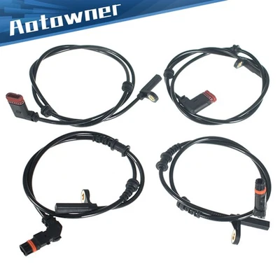 LH+RH 4 Pçs Sensor de Velocidade de Roda ABS Para Mercedes-Benz C300 C350 C63 2008-2012 - Imagem 1 de 4