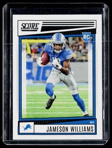 2022 Score #377 Jameson Williams - Picture 1 of 2