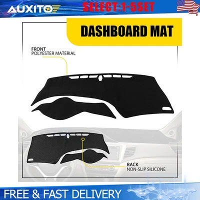 Protetor de painel de carro tapete almofada ajuste Honda Civic 2012-15 anti brilho UV 1-5X - Imagem 1 de 4