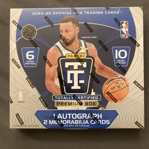 2024-25 NBA Totally Certified Premium Hobby Box Factory Sealed - In Hand 1 AUTO! - Picture 1 of 2