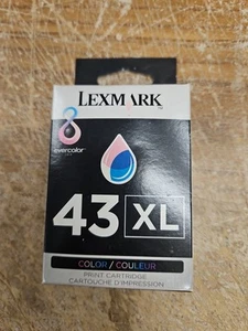 Nuevo Cartucho de Tinta Color Original Lexmark 43XL X9350, X9575, Z1520 Sellado - Imagen 1 de 3