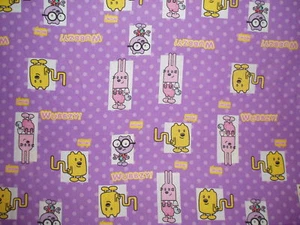 Juego de sábanas para bebé Wubbzy púrpura - Imagen 1 de 1
