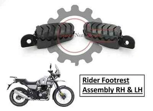 Royal Enfield "Himalayan 411 Rider Footrest Assembly RH & LH With Rubber Fit. - Bild 1 von 9