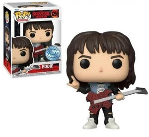 Stranger Things Eddie with Guitar Exclusive Pop! Vinyl Figure #1250 OE - Picture 1 of 3