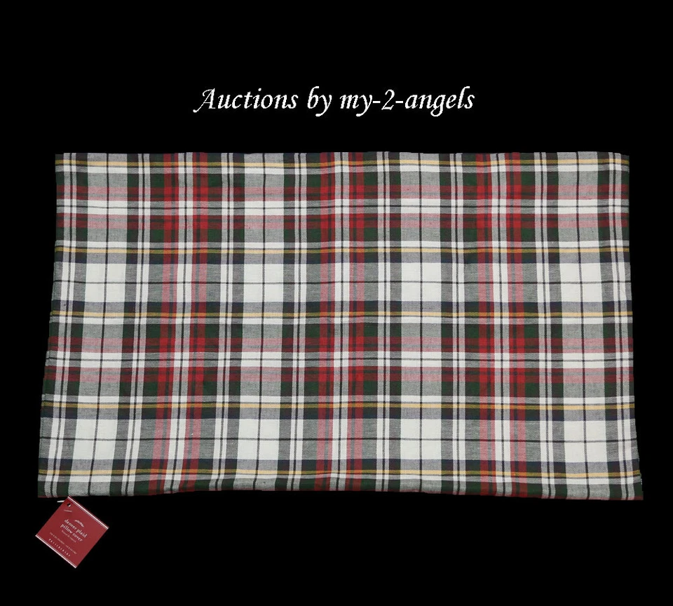 NEW Pottery Barn DENVER PLAID Tartan Lumbar Pillow Cover 16X26 Christmas Holiday - Image 1 of 1