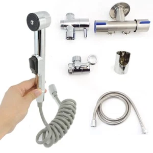 ABS Long Sprayer Handheld Toilet Bidet Spray ass anal clean washer Shower head - Picture 1 of 15