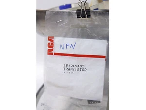 RCA 215495 TRANSISTOR PACK OF 5 - Picture 1 of 3
