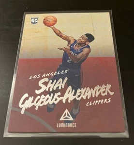 Shai Gilgeous-Alexander Star Basketball Player - 2019 Chronicles Luminance #162 - Picture 1 of 2