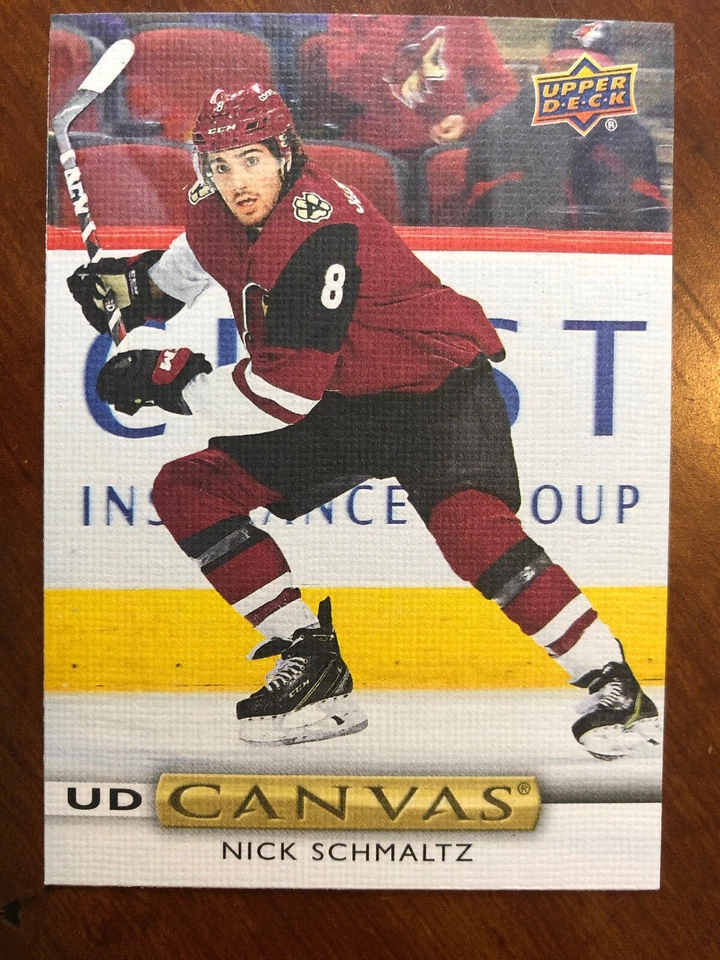 19-20 UD Series 1 Hockey Canvas C72 Nick Schmaltz - Image 1 of 2