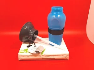 Portable Water/ Feeder Pet Bottle Travel Auto Bowl Fits Cup Holder Feeder - Picture 1 of 6