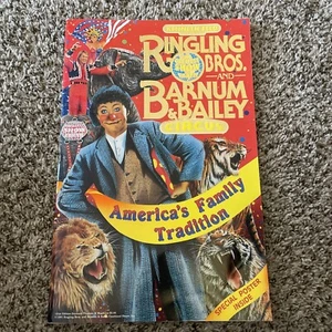 1991 Ringling Bros. and Barnum & Bailey Circus 121st Edition Program Oversized - Picture 1 of 5