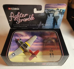 Corgi Fighter Scramble Fighter Plane P-51D Mustang Bomber Escort CS90017 2001 - Picture 1 of 4