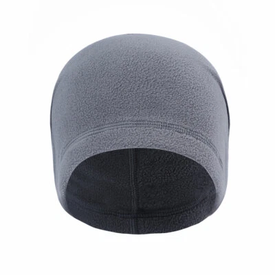 Boné de inverno caveira forro capacete térmico lã à prova de vento gorro chapéu para homens mulheres - Imagem 1 de 4
