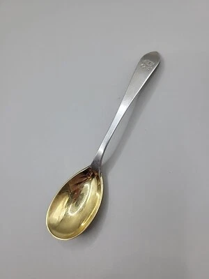 Antique Tiffany & Co. Sterling Silver Tea Spoon 1907-1947 "B A" Monogram  Foto 1 de 4