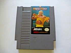 NES WWF WrestleMania Nintendo Entertainment System Acclaim 1988