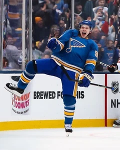 Foto de hockey de la NHL Vladimir Tarasenko Goal Celebration St Louis Blues 8x10 - Imagen 1 de 1