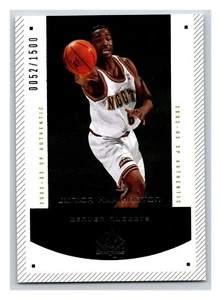 Auténtico novato F/X Junior Harrington #184 52/1500 Upper Deck SP 2002-03 - Imagen 1 de 2